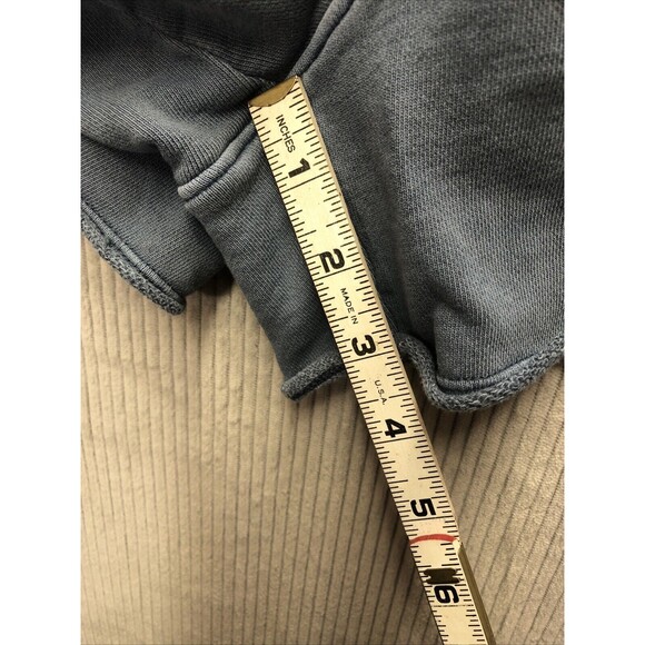 Universal Threads Cut Off Cotton Shorts Size Small Blue Distress Athletic - Picture 7 of 11